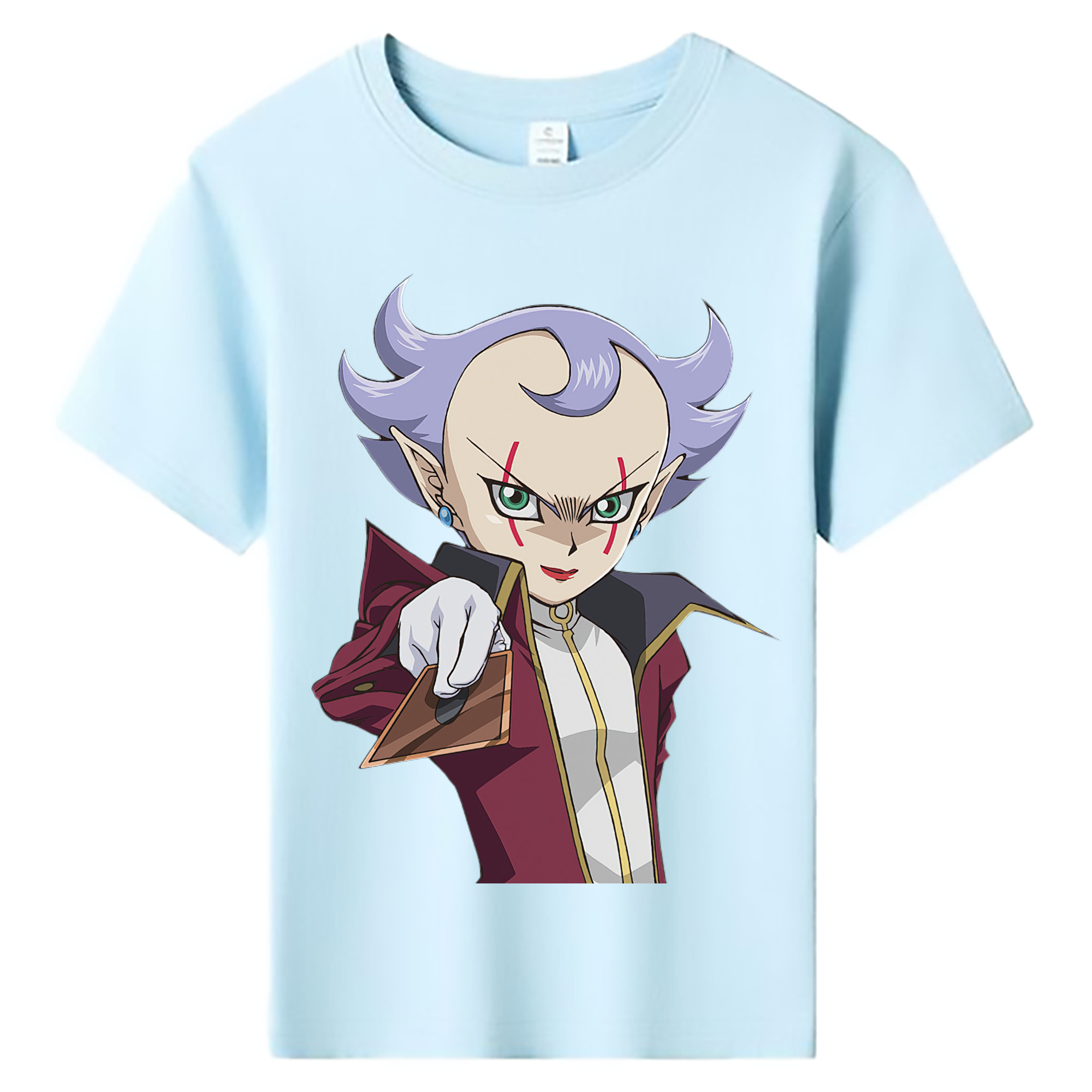 （画像用） 遊☆戯☆王 Yu-Gi-Oh! 綿100％キッズTシャツ（フロントプリント）